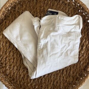 Hollister Women's Cream Skinny Jeans